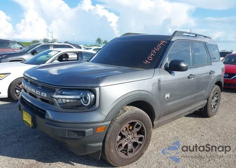 2022 Ford Bronco Sport Big Bend z USA, uszkodzony, nr VIN 3FMCR9B62NRE15347